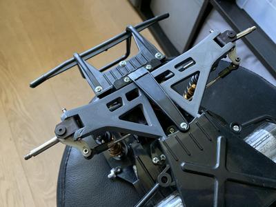 Tamiya Lunch Box FX10 mod improved arms
