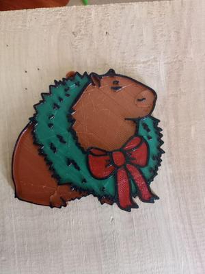 Christmas capybara glanders