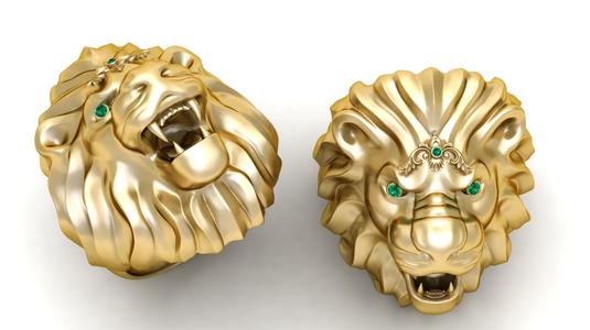 luxury beast jewelry design 3D printable model
