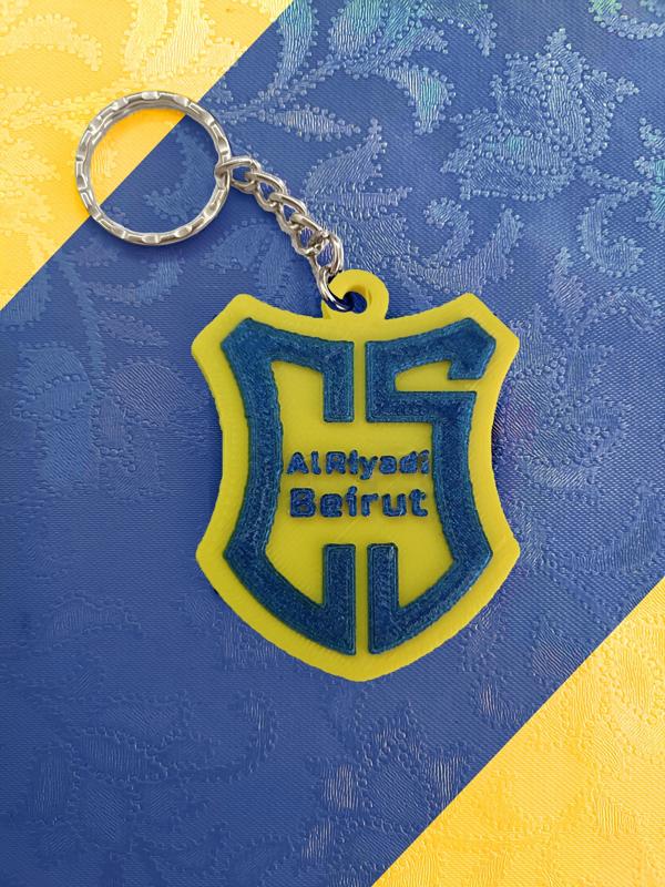 Riyadi Basketball CLub Logo Keychain