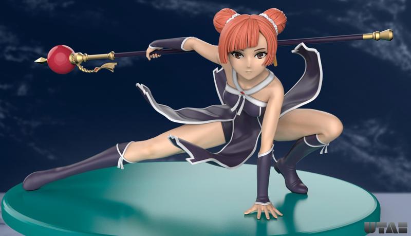 LAUFEN_BEYOND JOURNEY'S END ANIME FIGURE FOR 3D PRINTING