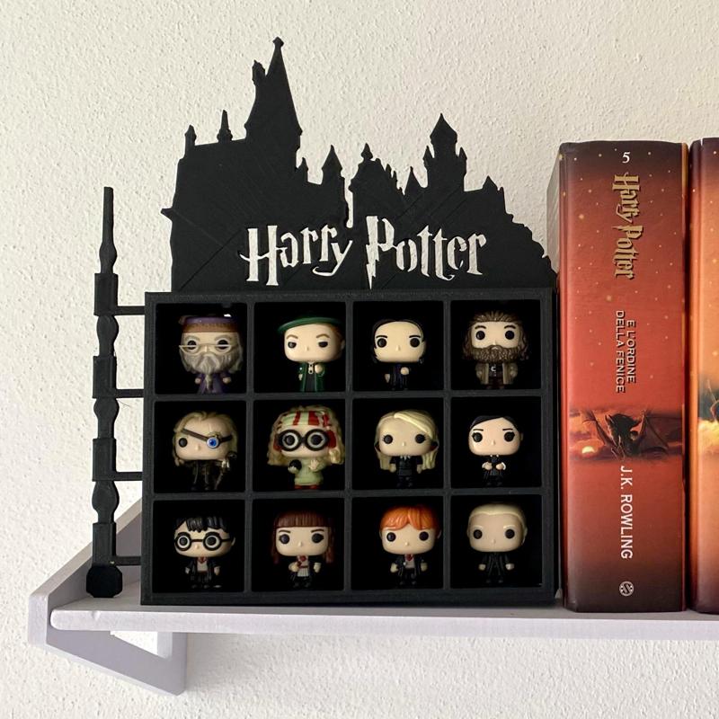 HARRY POTTER HOGWARTS DISPLAY STAND KINDER JOY FUNKO POP