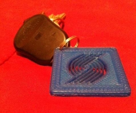 Portland Trailblazers Keyfob