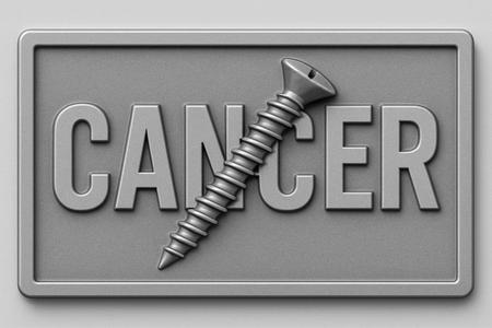 Screw Cancer Bar Coin Wall Art