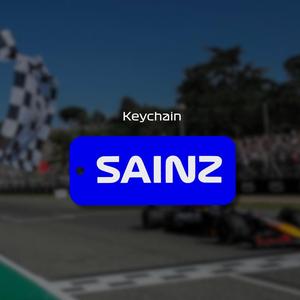 F1 Sainz Keychain