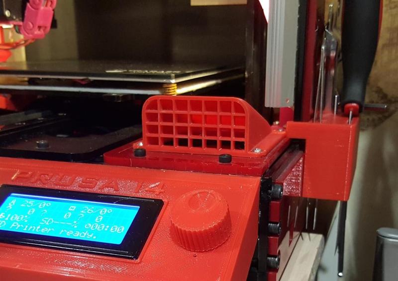 80mm chasis fan nozzle and Sunhokey Prusa i4 cooling