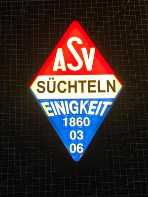 Illuminated ASV Süchteln logo