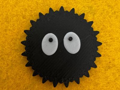 Soot sprite magnet
