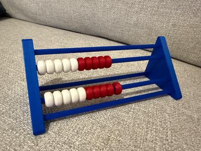 2 row rekenrek (abacus/counting frame)