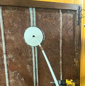 Chimney Cleanout Dust Blocker