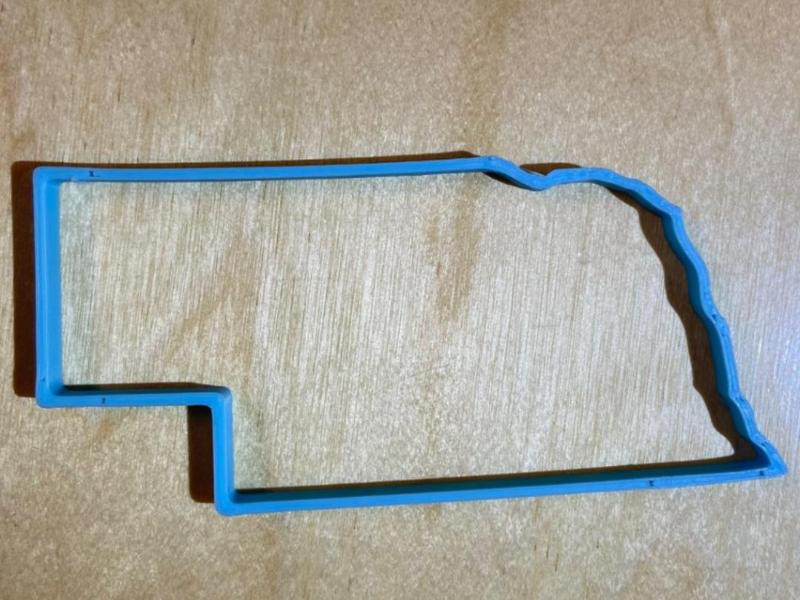 Nebraska state outline