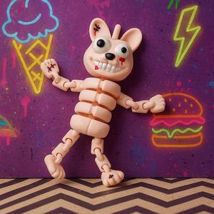 Creepy Articulated Toy  —  Dead Rabbit