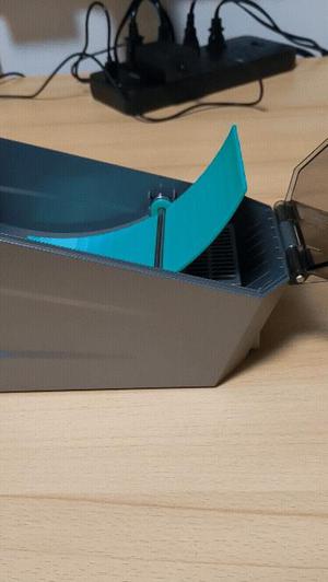 Creality Space Pi "See-Saw" Heat Deflector/Shield