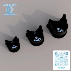 Kuromi Cap for Tattoo Ink - Kuromi Cap for Tattoo Ink: Hello Kitty