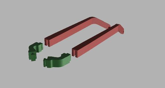 Recambio Patillas Gafas Nano Niños – Bisagra Flexible para Impresión 3D
