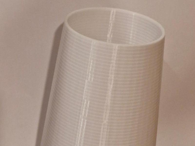 Ribbed Vase