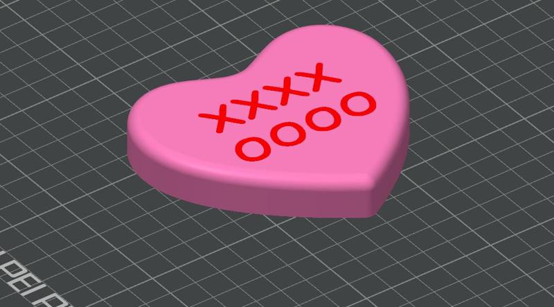 Valentine Candy Conversation Hearts - Traditional