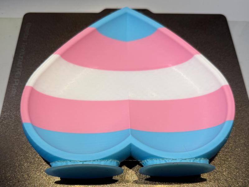 Heart Dish - Trans Pride