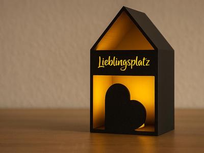 LED Tealight House Favorite Spot