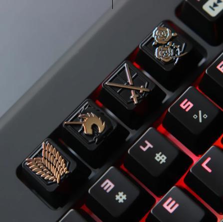 keycaps shingeki no kyojin
