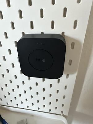 Hue Bridge Pro mount for Ikea Skådis