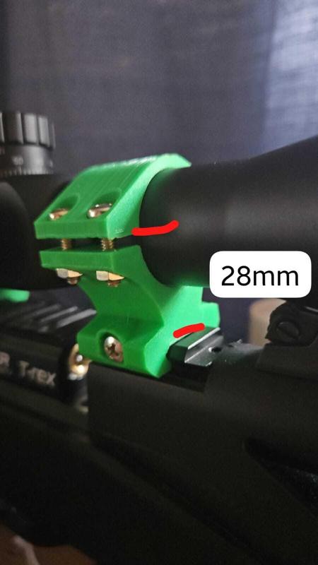 Mount Picatinny 28mm