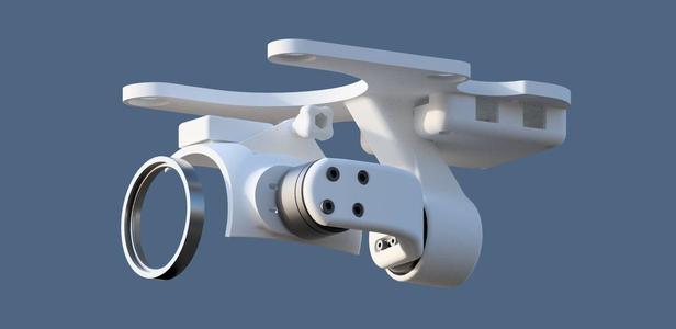MotorPixie 2-axis gimbal for DJI Phantom 2 Vision (FC200 edition) - Discontinued