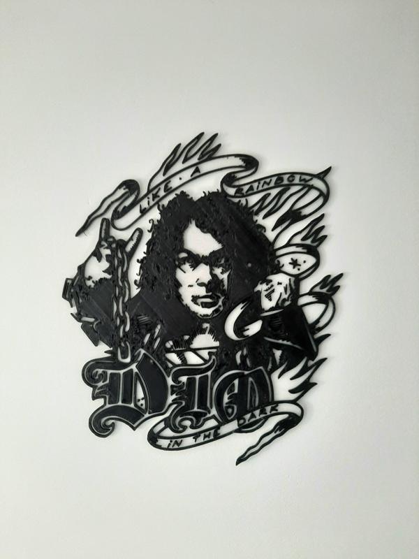 Ronnie James Dio wall art