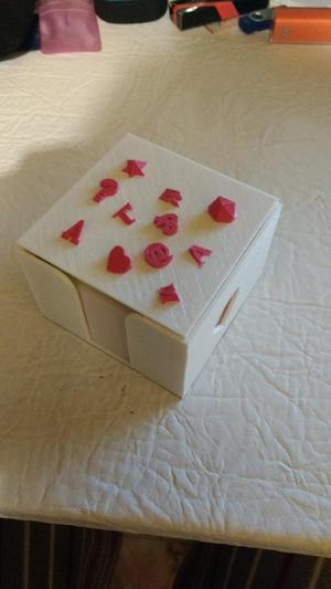 caja para post-it standar de90x90