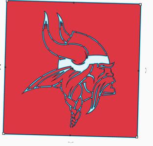 Minnesota Vikings Stencil