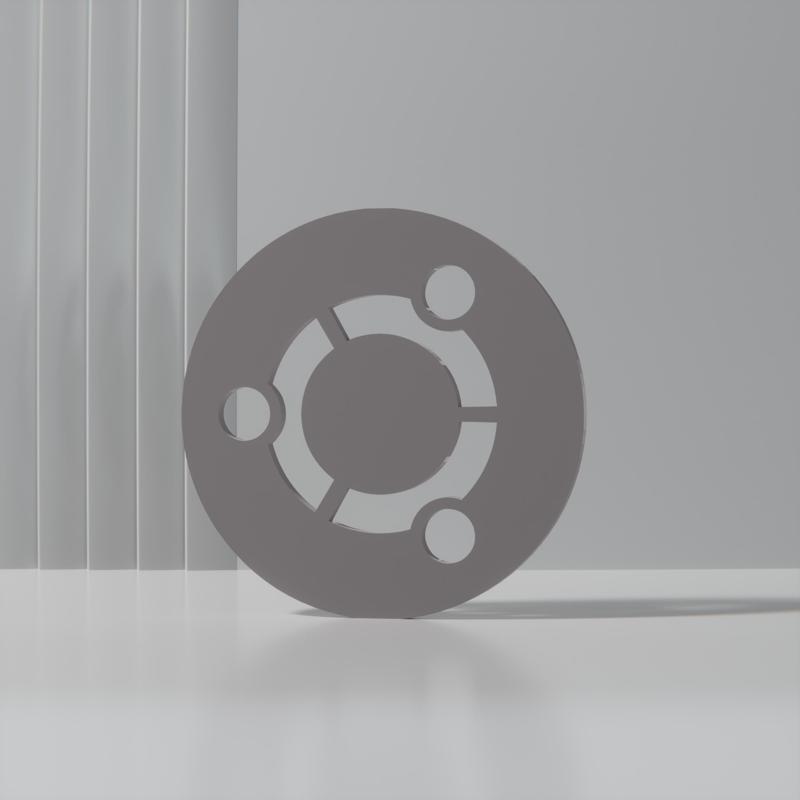 Ubuntu distro logo/stencil