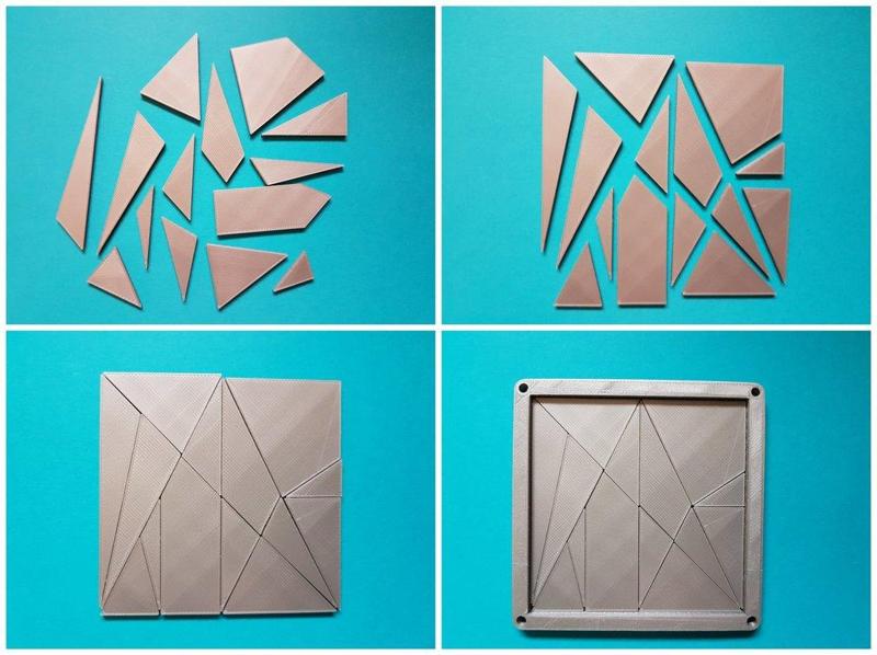 Stomachion - puzzle Archimède loculus