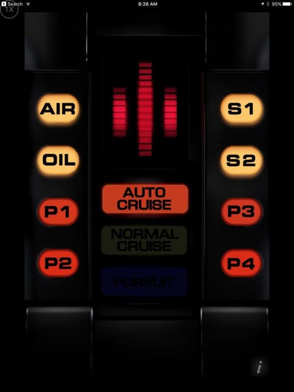 K.I.T.T. Knight Rider Console