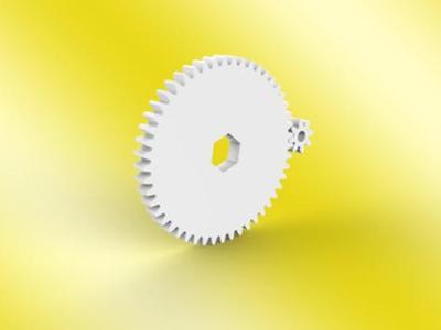 Ultimaker extruder gears