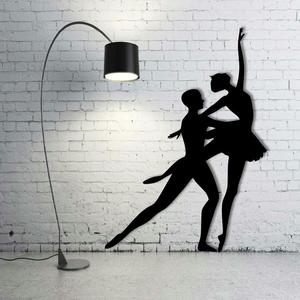 Ballet dancers couple wall decoration Wall Art