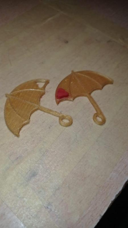 How I Met Your Mother Umbrella Couple Keychain