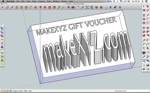 MakeXYZ 3D printing Gift Voucher