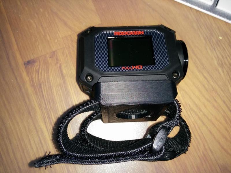 Action camera wrist mount