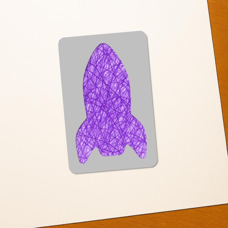 Rocket Drawing Stencils – 3D Printable Tools for Artists