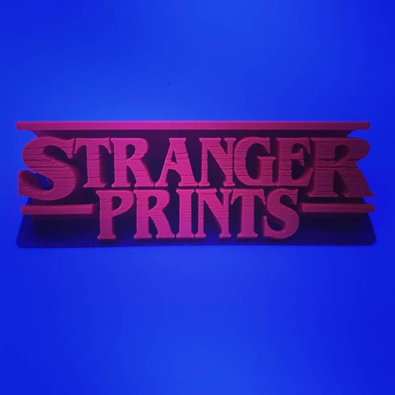 Stranger Prints - (Stranger Things) - sign