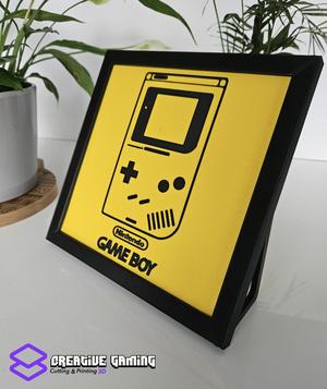EASY-TO-PRINT FRAME Nintendo GameBoy Classic
