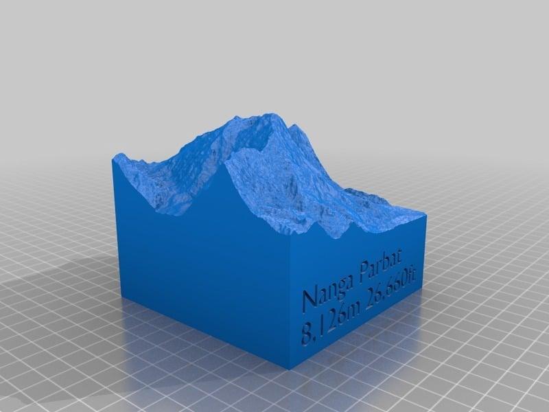 Nanga Parbat 10km Collectible Mountain