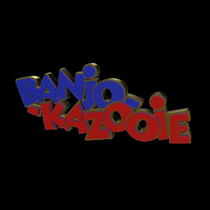 3D MULTICOLOR LOGO/SIGN - Banjo-Kazooie
