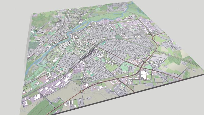 Cityscape Tartu Estonia