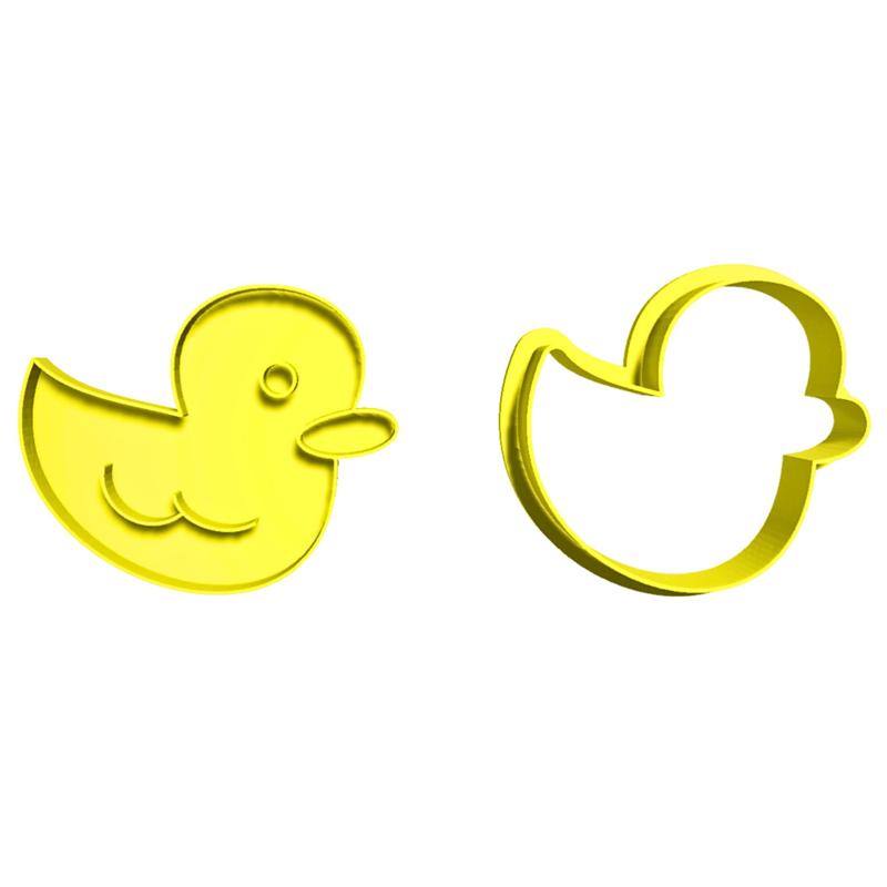 Kawaii cute Duckies cookie cutter/stamp cookie cookie duckie