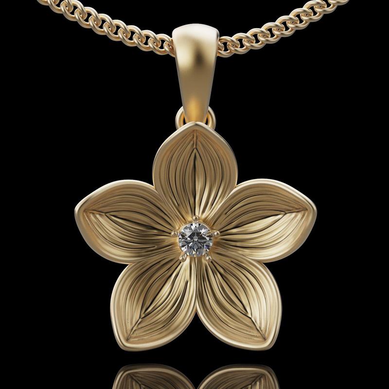 Flower pendant