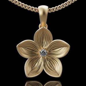 Flower pendant