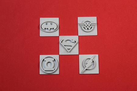 DC Heroes Embossers set