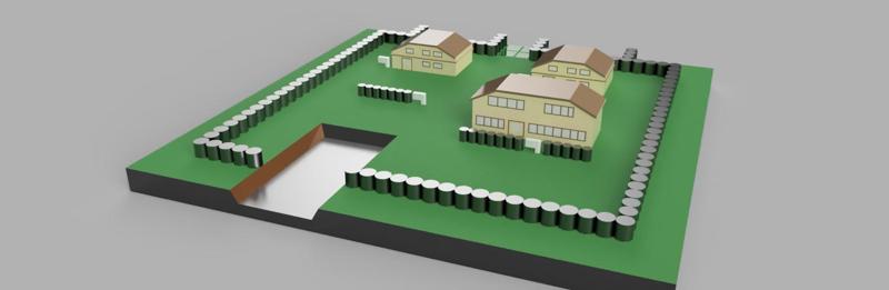 Pokemon Gen 1 Pallet Town Diorama