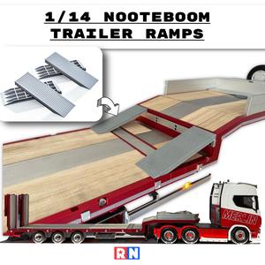 1/14 Nooteboom Ramps for Nooxion 3 axle trailer